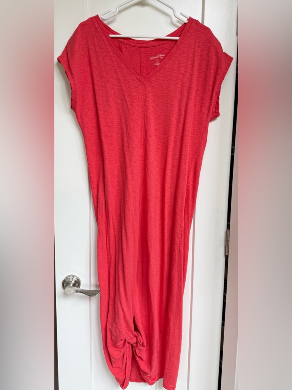 Universal Thread Coral V-Neck Maxi Dress